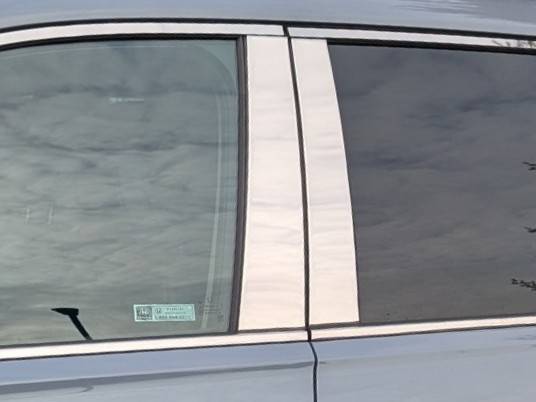 QAA - PP73260 Stainless Steel Pillar Trim 4Pc 2023-2026 Honda Pilot QAA