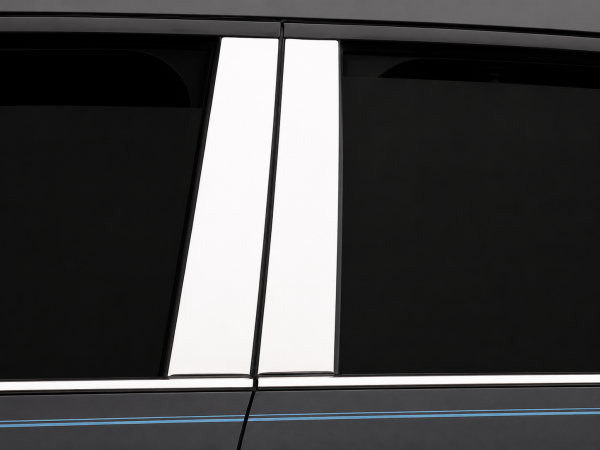 QAA - PP60333 Stainless Steel Pillar Trim 4Pc 2020-2026 Ford Explorer QAA