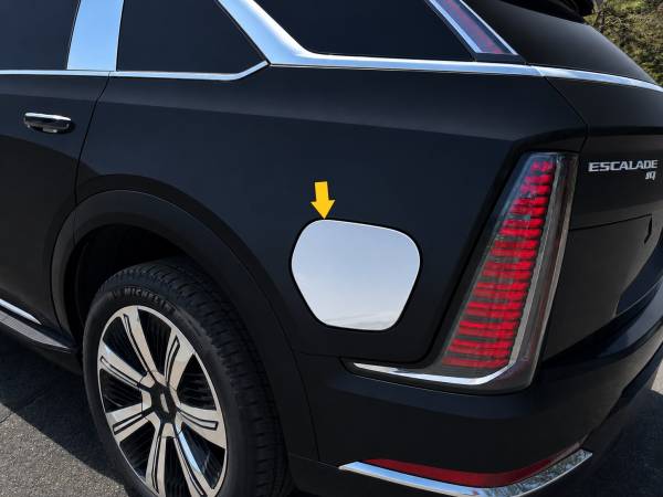 QAA - GC65230 Stainless Steel Gas Cap Door Trim 1Pc 2025-2026 Cadillac Escalade IQ & IQL QAA
