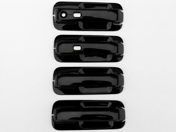 QAA - DH55309B Gloss Black  ABS plastic Door Handle Cover 12Pc 2015-2020 Ford F-150, 2017-2022 Ford F-250 Super Duty, 2017-2022 Ford F-350 Super Duty QAA