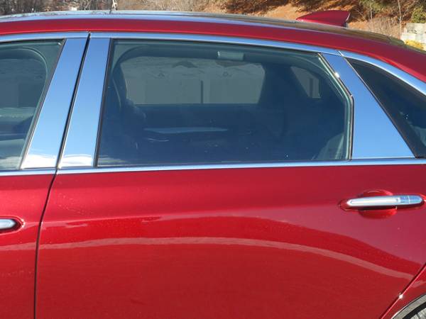 QAA - PP56231 Stainless Steel Pillar Trim 6Pc 2016-2020 Cadillac CT6 QAA
