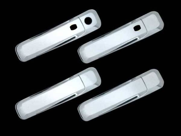 QAA - DH49936 Chrome Plated ABS plastic Door Handle Cover 8Pc 2009-2018 Ram 1500, 19-26 Ram 1500 CLASSIC, 2010-2026 Ram 2500, 2010-2026 Ram 3500 2006-2010 Jeep Commander, 2005-2010 Jeep Grand Cherokee QAA