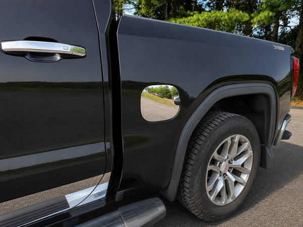 QAA - GC59281 Stainless Steel Gas Cap Door Trim 1Pc 2019-2026 GMC Sierra QAA