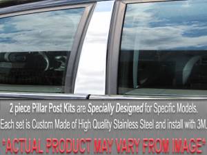 PP92624 Stainless Steel Pillar Trim 2Pc 1992-1994 Audi 100 CS QAA