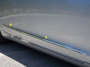 AT53235 Stainless Steel Side Accent Trim 4Pc 2013-2018 Cadillac ATS QAA