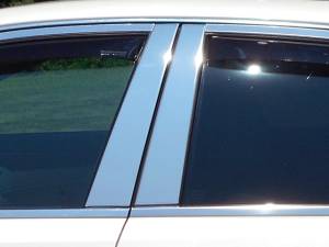 PP48250 Stainless Steel Pillar Trim 4Pc 2008-2013 Cadillac CTS QAA