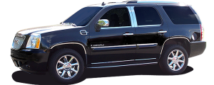 QAA - DH40198 Chrome Plated ABS plastic Door Handle Cover 8Pc 1999-2006 Cadillac Escalade QAA - Image 6