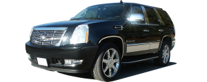 QAA - GC42255 Stainless Steel Gas Cap Door Trim 1Pc 2002-2006 Cadillac Escalade QAA - Image 2