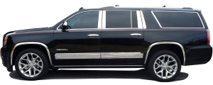 QAA - DH54195 Chrome Plated ABS plastic Door Handle Cover 8Pc 2015-2020 Cadillac Escalade QAA - Image 7