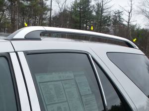 RR44260 Stainless Steel Roof Rack Accent 6Pc 2004-2007 Cadillac SRX QAA