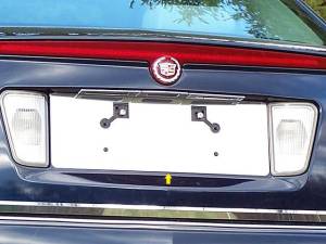 QAA - LP45236 Stainless Steel License Plate Bezel 1Pc 2005-2011 Cadillac STS QAA - Image 1