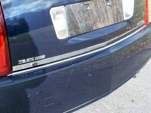 QAA - RD45236 Stainless Steel Rear Deck Accent 1Pc 2005-2011 Cadillac STS QAA - Image 1