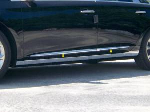 TH53246 Stainless Steel Rocker Panel Trim 4Pc 2013-2019 Cadillac XTS QAA