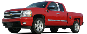 QAA - PP47198 Stainless Steel Pillar Trim 4Pc 2007-2013 Chevrolet Avalanche, 2007-2013 Chevrolet Silverado, 2007-2014 Chevrolet Suburban, 2007-2014 Chevrolet Tahoe, 2007-2013 GMC Sierra, 2007-2014 GMC Yukon QAA - Image 5