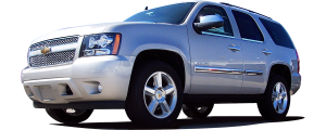 QAA - PP47198 Stainless Steel Pillar Trim 4Pc 2007-2013 Chevrolet Avalanche QAA - Image 7