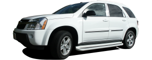 QAA - PP45160 Stainless Steel Pillar Trim 4Pc 2005-2009 Chevrolet Equinox, 2005-2009 Pontiac Torrent QAA - Image 2