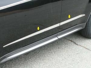 MI50160 Stainless Steel Molding Insert 4Pc 2010-2017 Chevrolet Equinox QAA