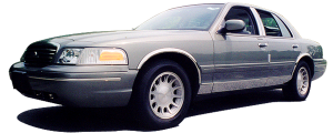 QAA - WZ35480 Molded Stainless Steel Wheel Well Fender Trim 4Pc 1992-1997 Ford Crown Victoria QAA - Image 2