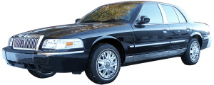 QAA - WZ35480 Molded Stainless Steel Wheel Well Fender Trim 4Pc 1992-1997 Ford Crown Victoria QAA - Image 5