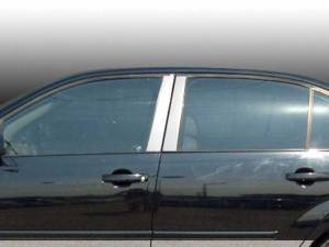 PP44105 Stainless Steel Pillar Trim 4Pc 2004-2007 Chevrolet Malibu QAA