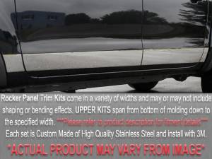 QAA - TH39176 Stainless Steel Rocker Panel Trim 10Pc 1999-2006 Chevrolet Silverado QAA - Image 1