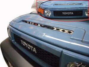 SG27142 Stainless Steel Grille Accent 1Pc 2007-2010 Toyota FJ Cruiser QAA