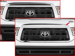 SG27145 Stainless Steel Grille Accent 1Pc 2007-2009 Toyota Tundra QAA