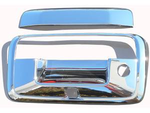 DH54184 Chrome Plated ABS plastic Tailgate Handle Cover 2Pc 2014-2018 Chevrolet Silverado QAA