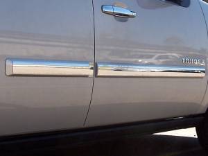 TH47195 Stainless Steel Rocker Panel Trim 6Pc 2007-2008 Chevrolet Tahoe QAA