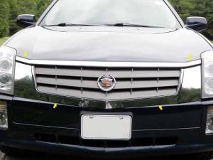 SG44260 Stainless Steel Grille Accent 4Pc 2004-2009 Cadillac SRX QAA