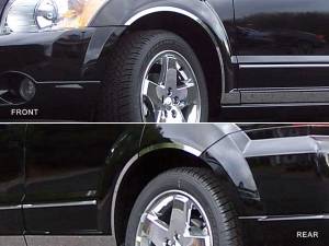 QAA - WQ47950 Stainless Steel Wheel Well Accent 6Pc 2007-2012 Dodge Caliber QAA - Image 1