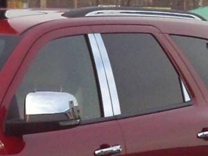 PP51931 Stainless Steel Pillar Trim 6Pc 2011-2025 Dodge Durango QAA