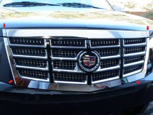 SG47255 Stainless Steel Grille Accent 4Pc 2007-2014 Cadillac Escalade QAA