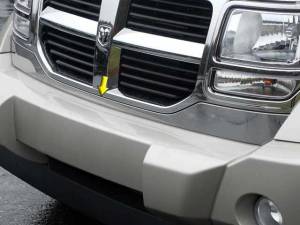 SG47940 Stainless Steel Grille Accent 1Pc 2007-2011 Dodge Nitro QAA