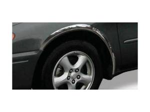 WZ40660 Molded Stainless Steel Wheel Well Fender Trim 4Pc 2000-2007 Ford Taurus QAA