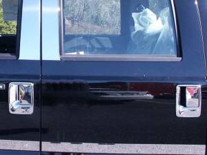 DH39320 Chrome Plated ABS plastic Door Handle Cover 8Pc 2000-2005 Ford Excursion, 1999-2015 Ford F-250 Super Duty, 1999-2015 Ford F-350 Super Duty QAA