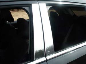 QAA - PP47610 Stainless Steel Pillar Trim 4Pc 2007-2014 Ford Edge QAA - Image 1