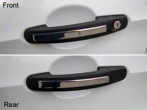 DH53360 Stainless Steel Door Handle Accent 4Pc 2013-2019 Ford Escape QAA