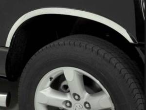 QAA - WZ42936 Molded Stainless Steel Wheel Well Fender Trim 4Pc 2002-2008 Dodge Ram QAA - Image 1