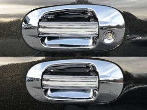 DH43655 Chrome Plated ABS plastic Door Handle Cover 8Pc 2003-2017 Ford Expedition QAA