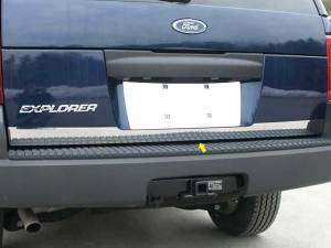 QAA - RD44330 Stainless Steel Rear Deck Accent 1Pc 2002-2006 Ford Explorer QAA - Image 1