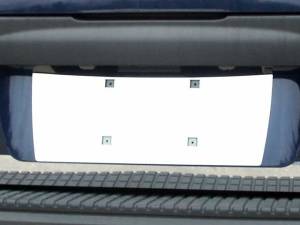 QAA - LP44330 Stainless Steel License Plate Bezel 1Pc 2002-2007 Ford Explorer QAA - Image 1