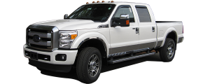 QAA - GC39320 Stainless Steel Gas Cap Door Trim 1Pc 1999-2010 Ford F-250 & F-350 Super Duty QAA - Image 2