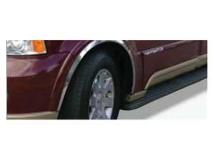 WZ43655 Molded Stainless Steel Wheel Well Fender Trim 4Pc 2003-2006 Lincoln Navigator QAA