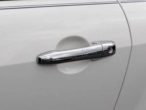 QAA - DH45351 Chrome Plated ABS plastic Door Handle Cover 4Pc 2005-2009 Ford Mustang QAA - Image 1