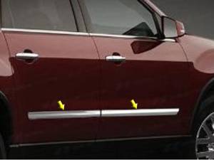 QAA - MI47270 Stainless Steel Molding Insert 4Pc 2007-2013 GMC Acadia QAA - Image 1