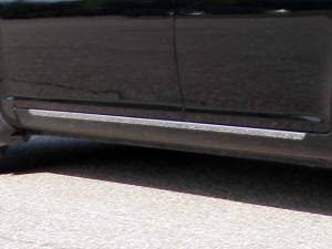 TH27365 Stainless Steel Rocker Panel Trim 2Pc 2006-2011 Hyundai Accent QAA