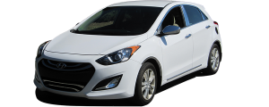 QAA - GC13345 Stainless Steel Gas Cap Door Trim 1Pc 2013-2017 Hyundai Elantra QAA - Image 2