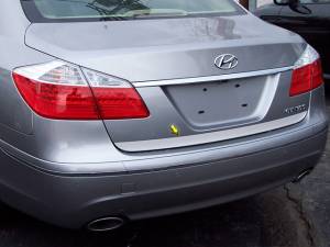 RD29345 Stainless Steel Rear Deck Accent 1Pc 2009-2013 Hyundai Genesis QAA