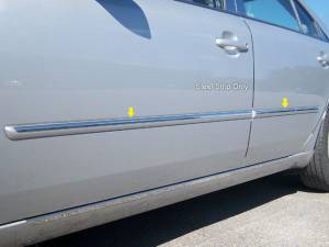 QAA - MI26360 Stainless Steel Molding Insert 4Pc 2006-2010 Hyundai Sonata QAA - Image 1